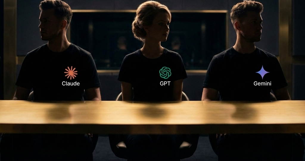 The council - Claude, GPT and Gemini
